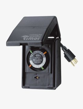 Intermatic Heavy Duty Outdoor Timer 15 Amp/1 HP for Pumps, Aerators, Heaters and Landscape Lighting